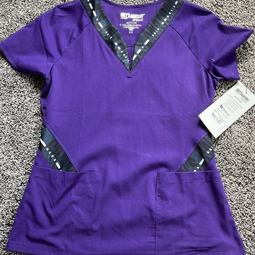 New with tags Grey’s Anatomy Scrub Top